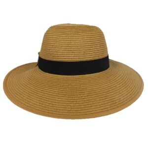 David and Young Tan Hat with Black Band